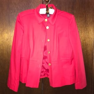 Red jacket size 12 petite